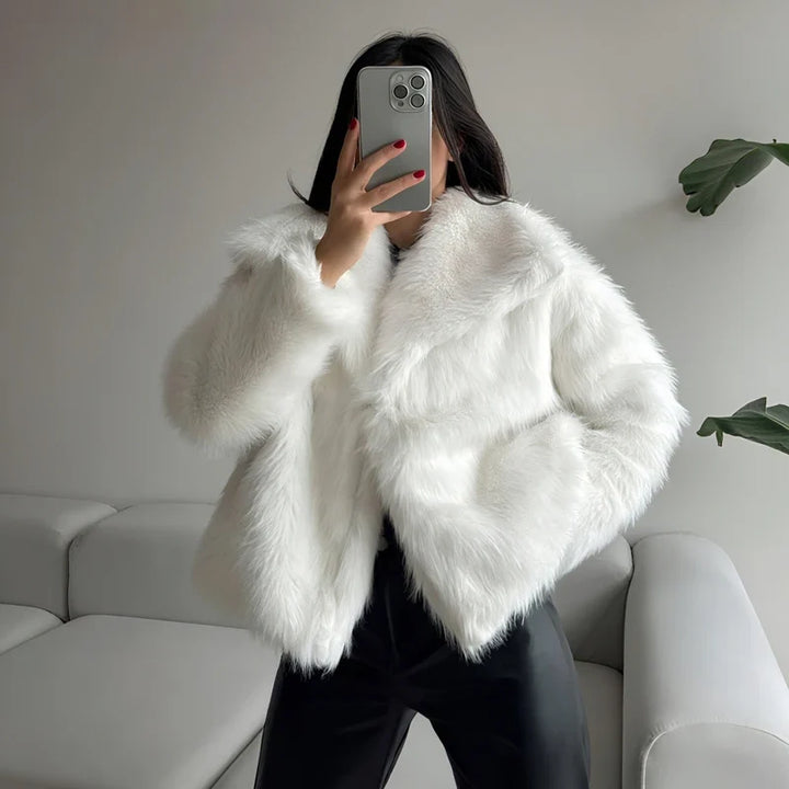 Lenora | Women's Faux-Fur Trim Hooded Coat for Cold Weather, image 3