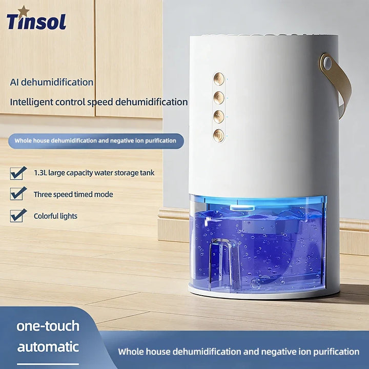 1300ml Ionizing Dehumidifier