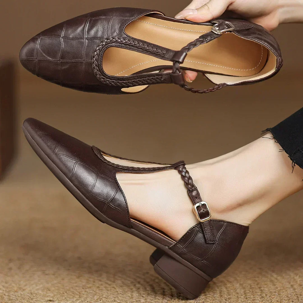 Risla | Women's Soft Leather T-Bar Mary Janes image 2