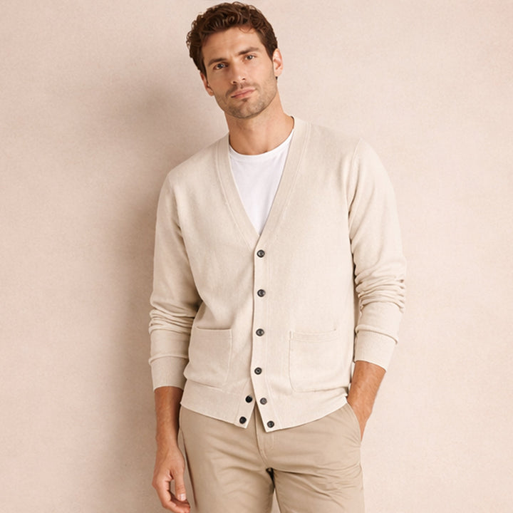 Christian | Men's V-Neck Button Cardigan