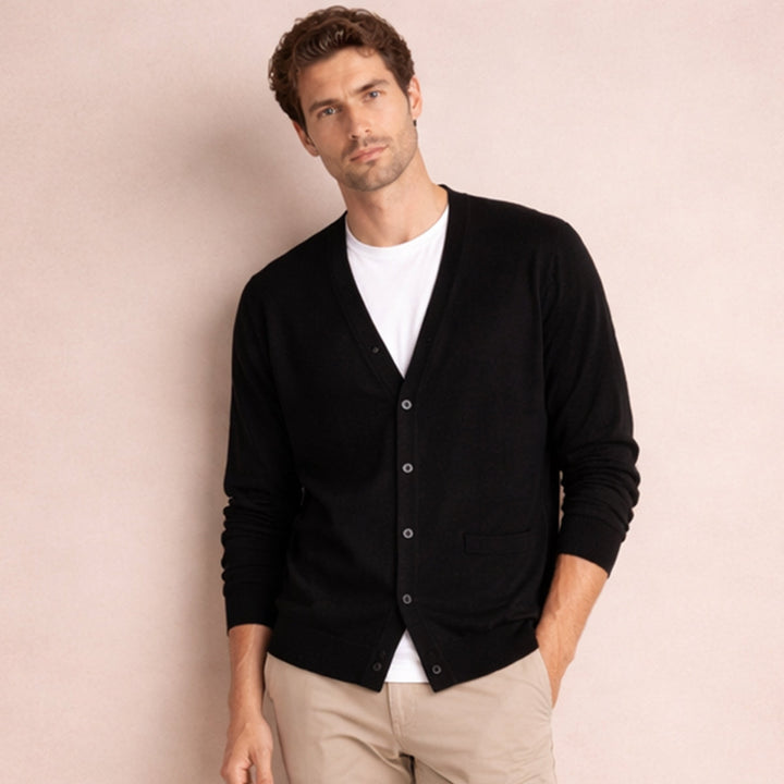 Christian | Men's V-Neck Button Cardigan
