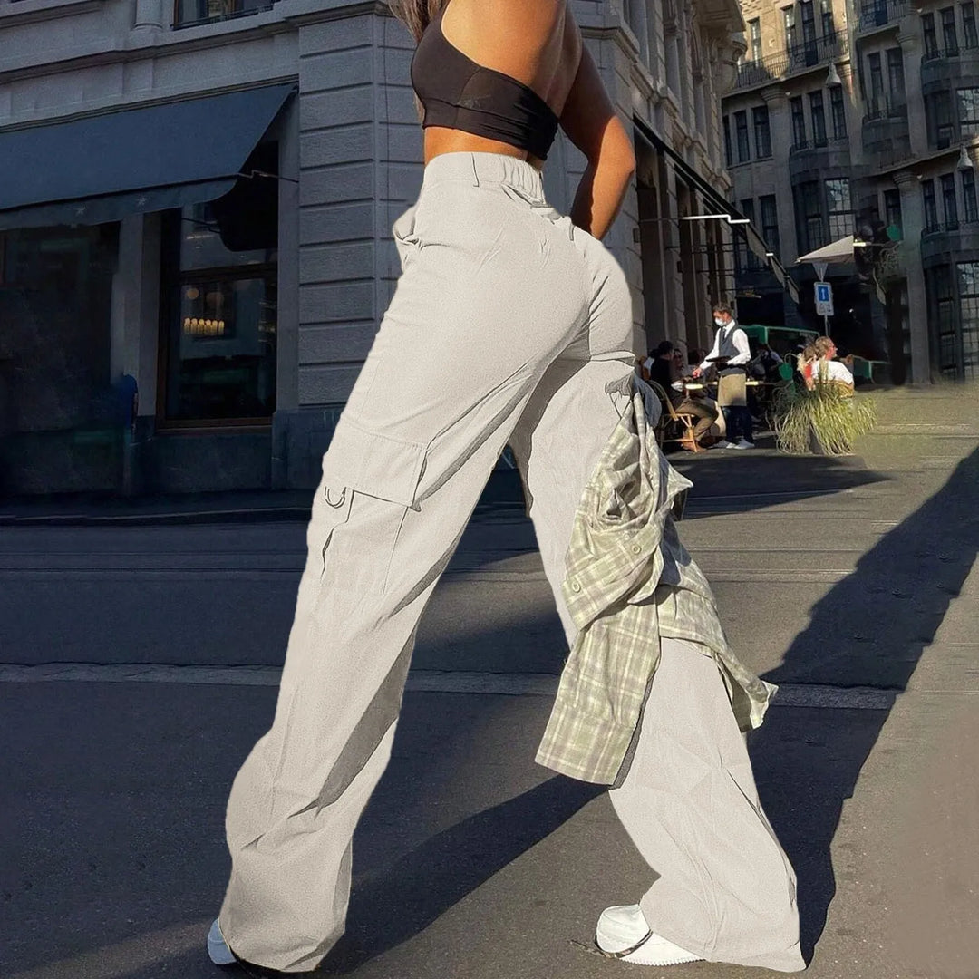 Amberly | Women's Cropped Oversized Jacket for Layering, image 3
