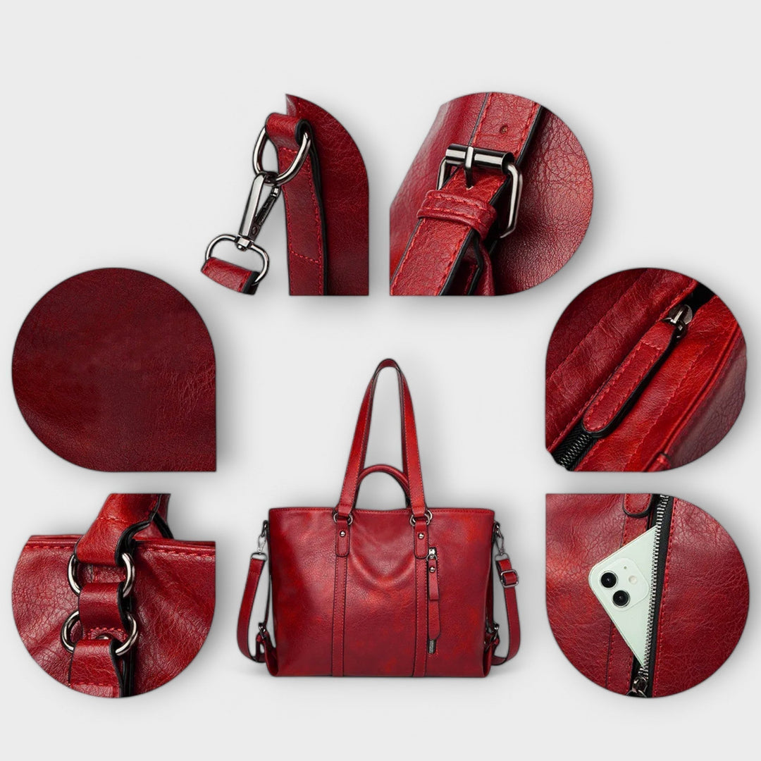 Fiorenza | Women's Large Leather Tote Bag
