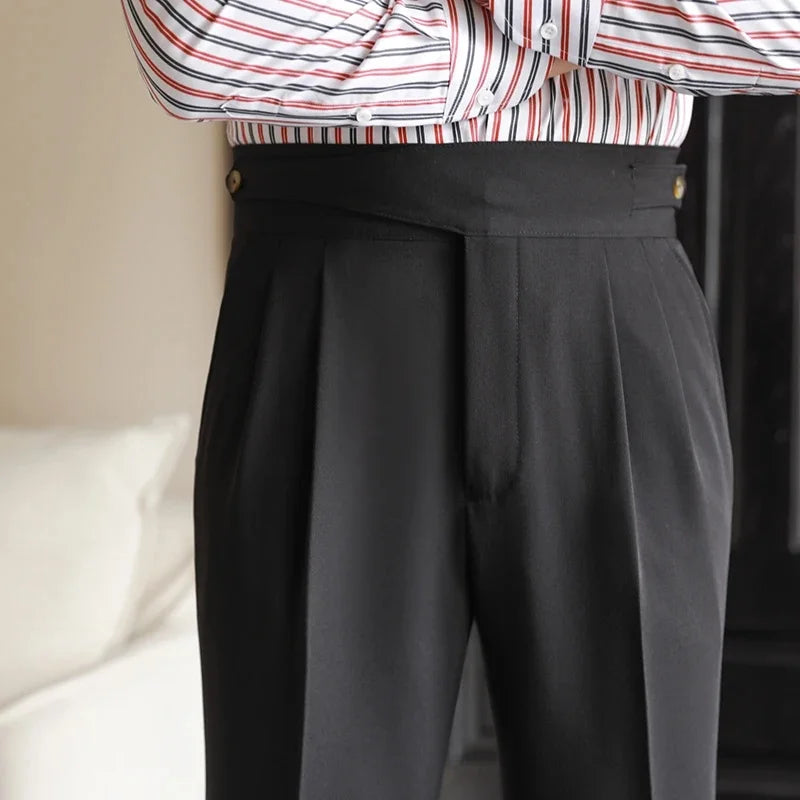 Craig | Men's Pleated Trousers