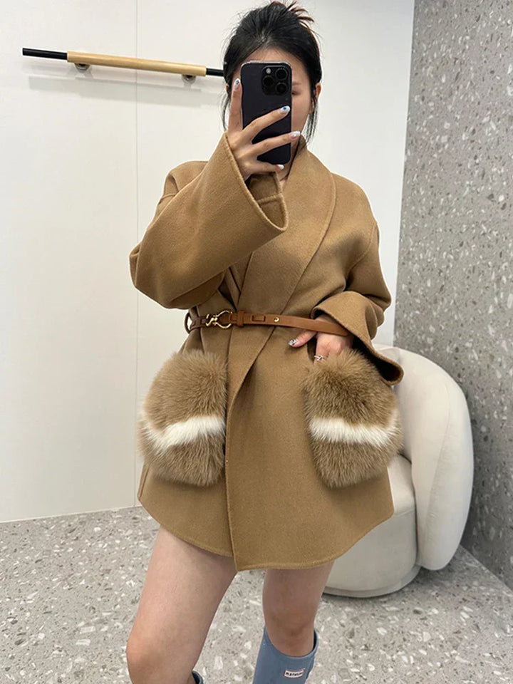 Eloise | Women's Jumper for Fall and Winter in Khaki, image 1