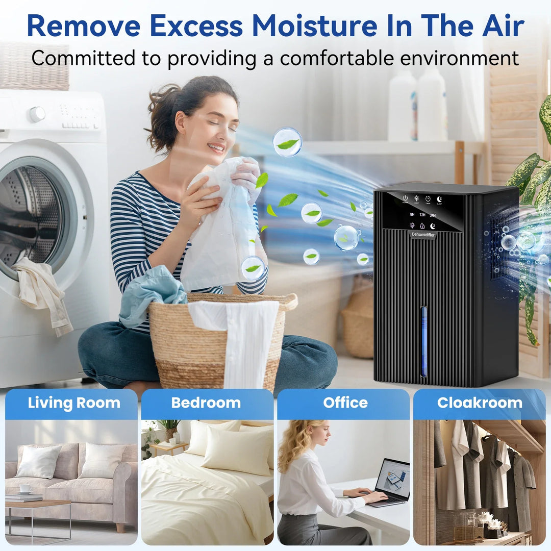 2.2L Portable Dehumidifier