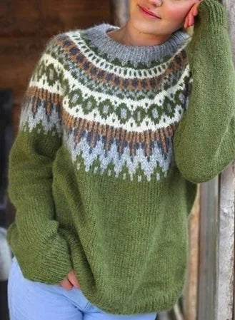 Bronwyn | Women's Jumper for Everyday Wear in Green