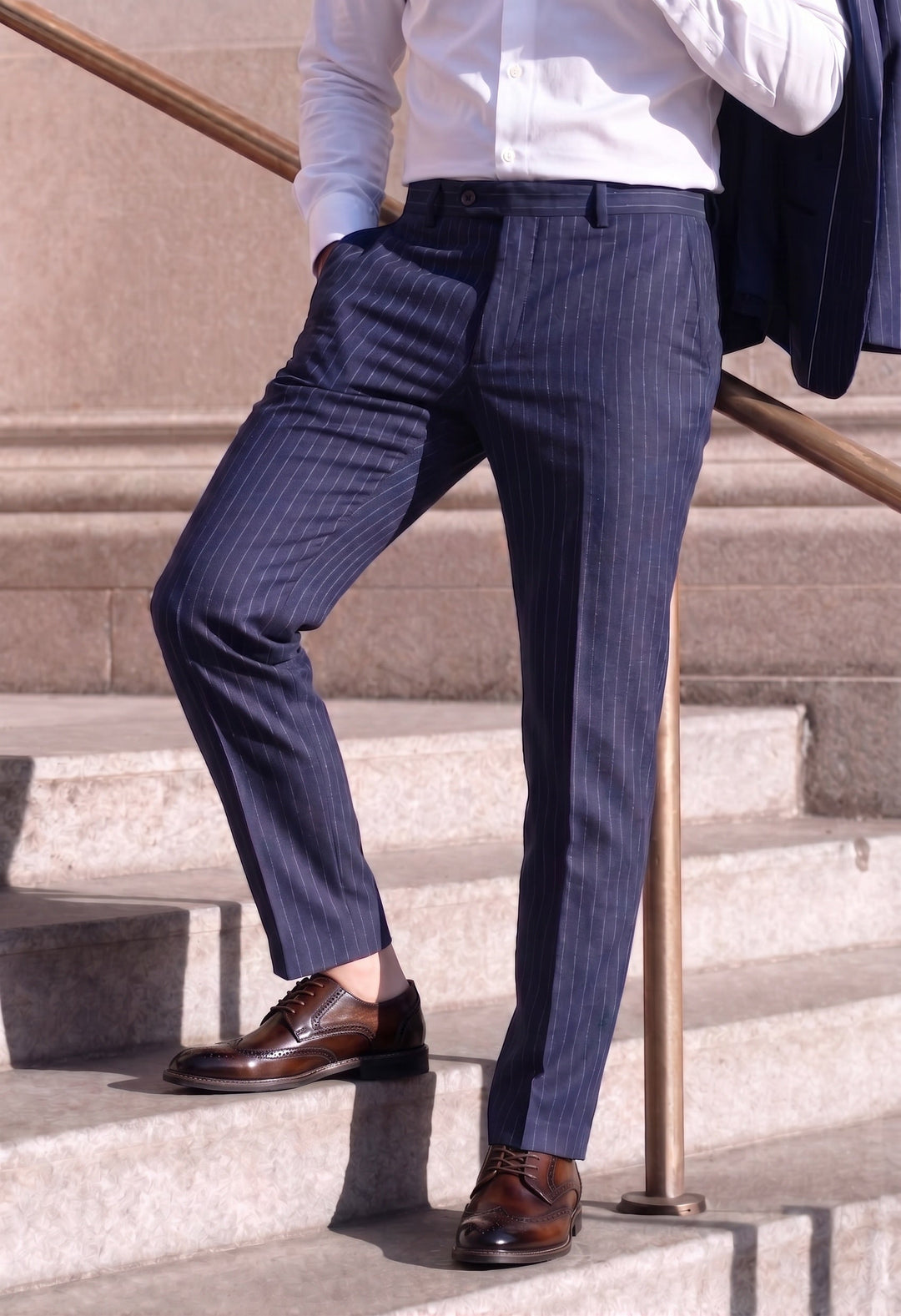 Percival | Men's Wingtip Leather Brogues for the Office, image 9