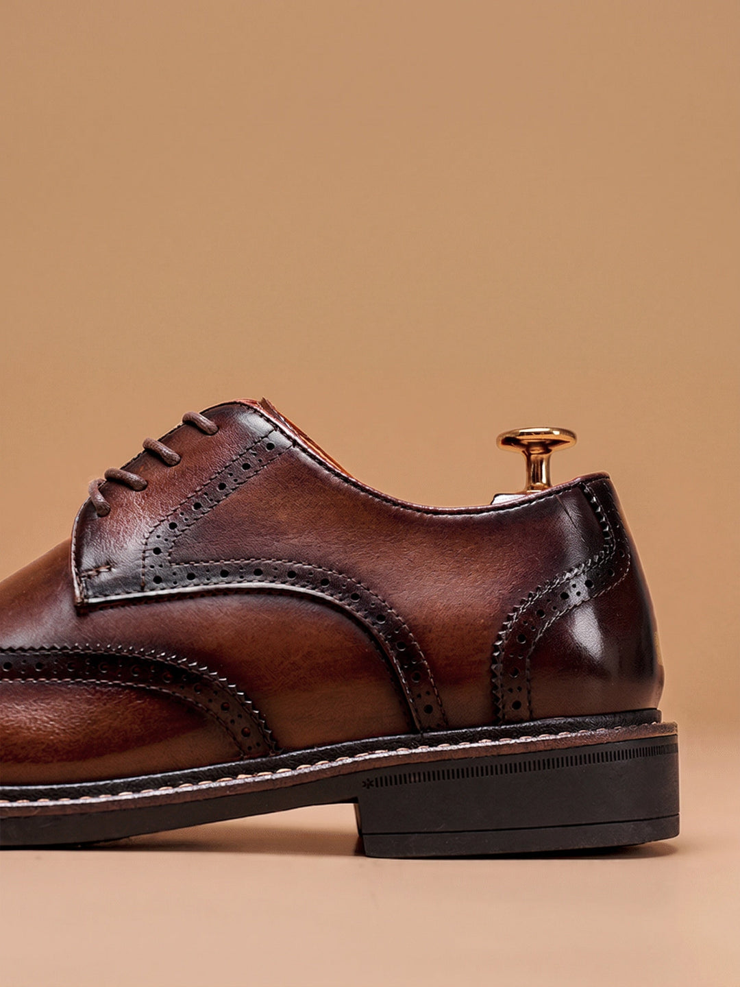 Percival | Men's Wingtip Leather Brogues for the Office, image 7