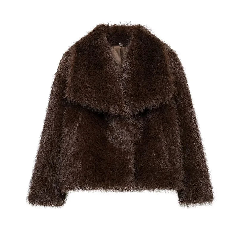 Lenora | Women's Faux-Fur Trim Hooded Coat for Cold Weather, image 9