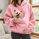 Wrenna | Women's Knitted Pet Pocket Hoodie