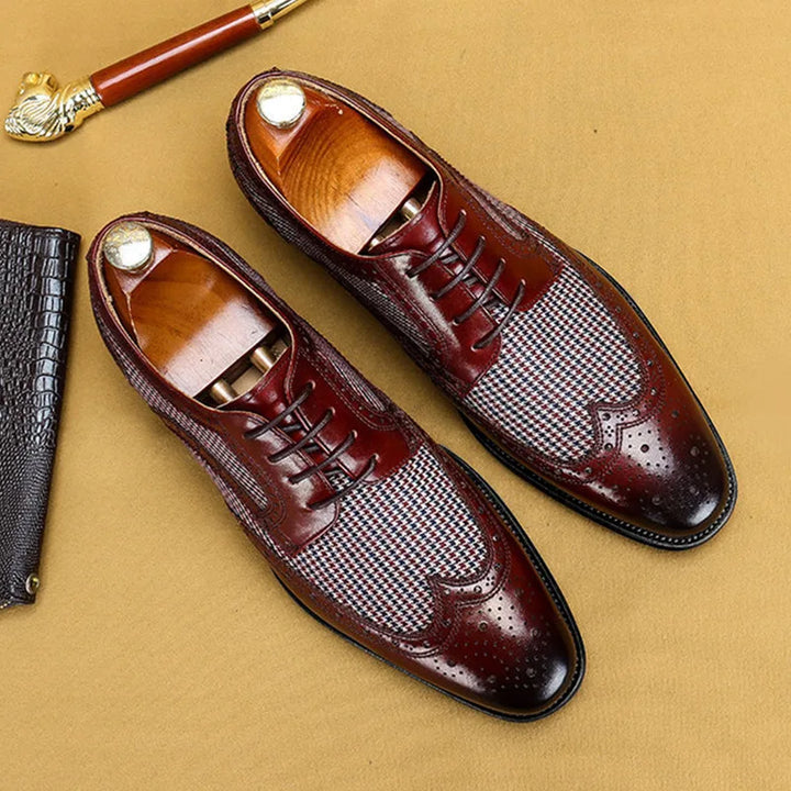 Edmund | Men's Wingtip Brogue Oxford Shoes