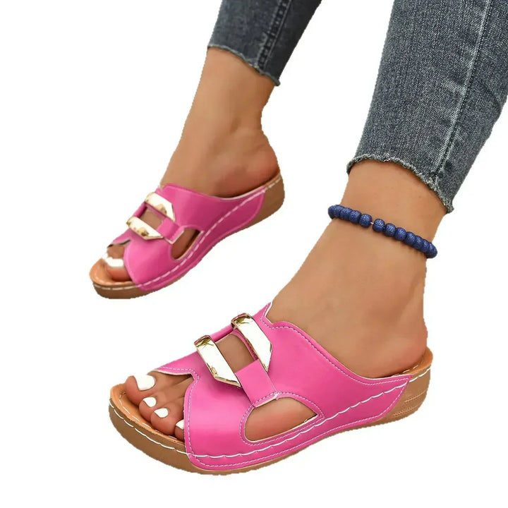 Women's Orthopedic Non-Slip Wedge Sandals for Everyday Wear — view 7