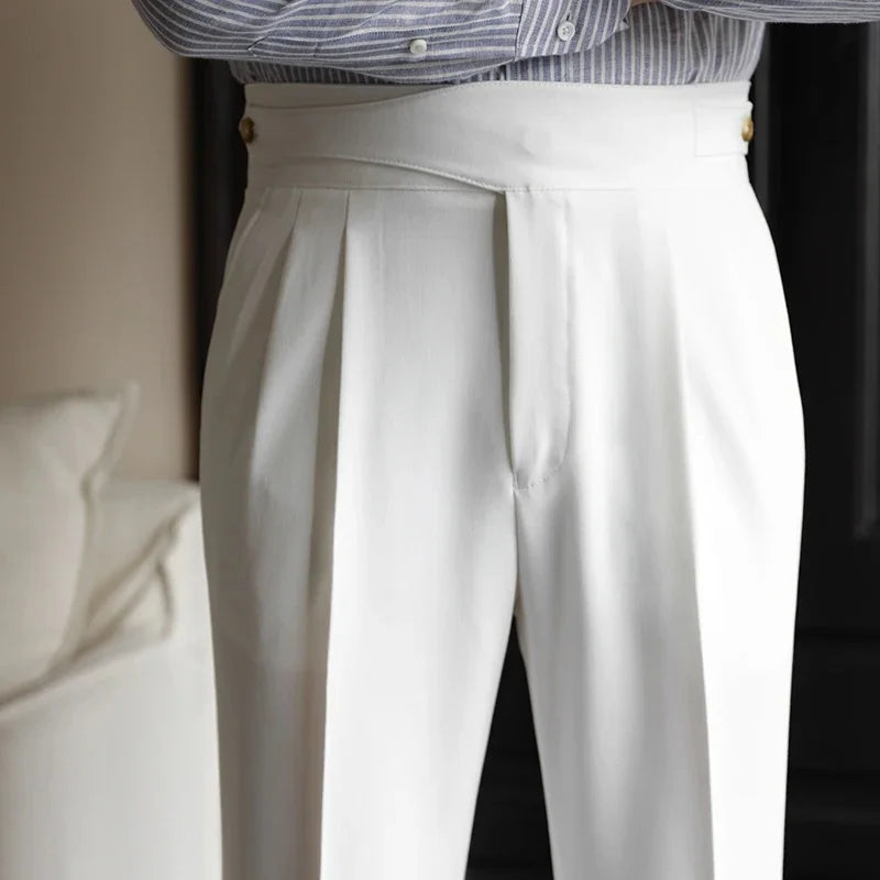 Craig | Men's Pleated Trousers