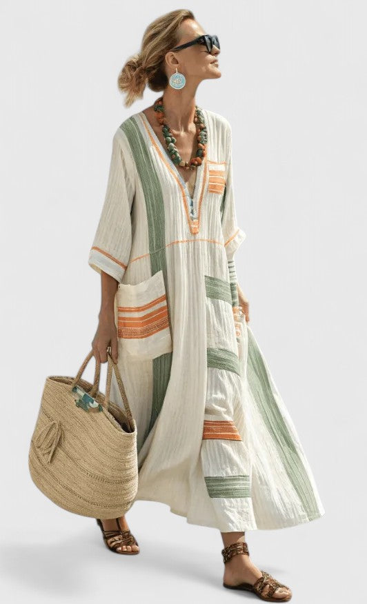 Women's Relaxed-Fit Maxi Dress for Formal Occasions — view 8
