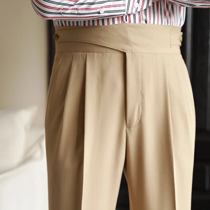 Craig | Men's Pleated Trousers