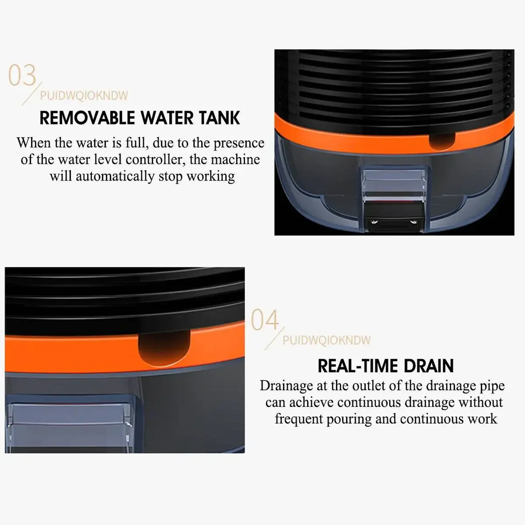800ml Low-Noise Dehumidifier
