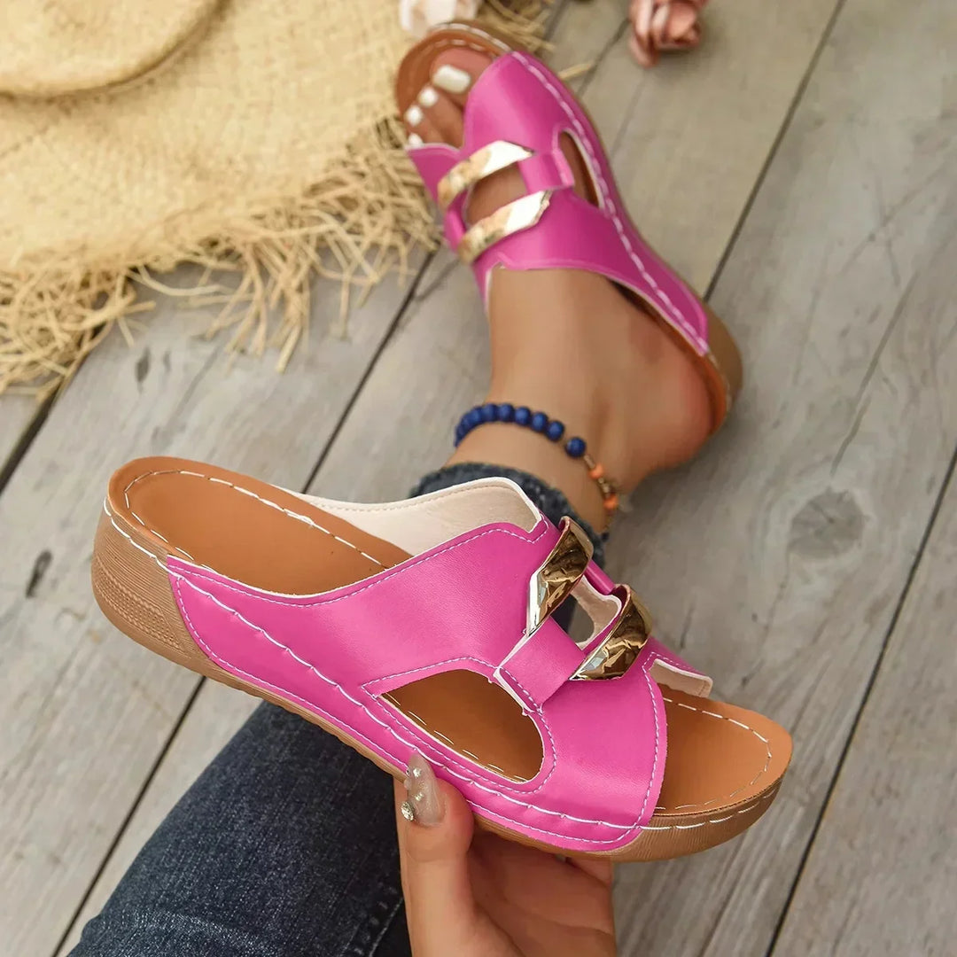 Women's Orthopedic Non-Slip Wedge Sandals for Everyday Wear — view 5