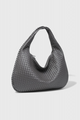 Odile | Women's Faux Leather Knitted Weave Shoulder Bag