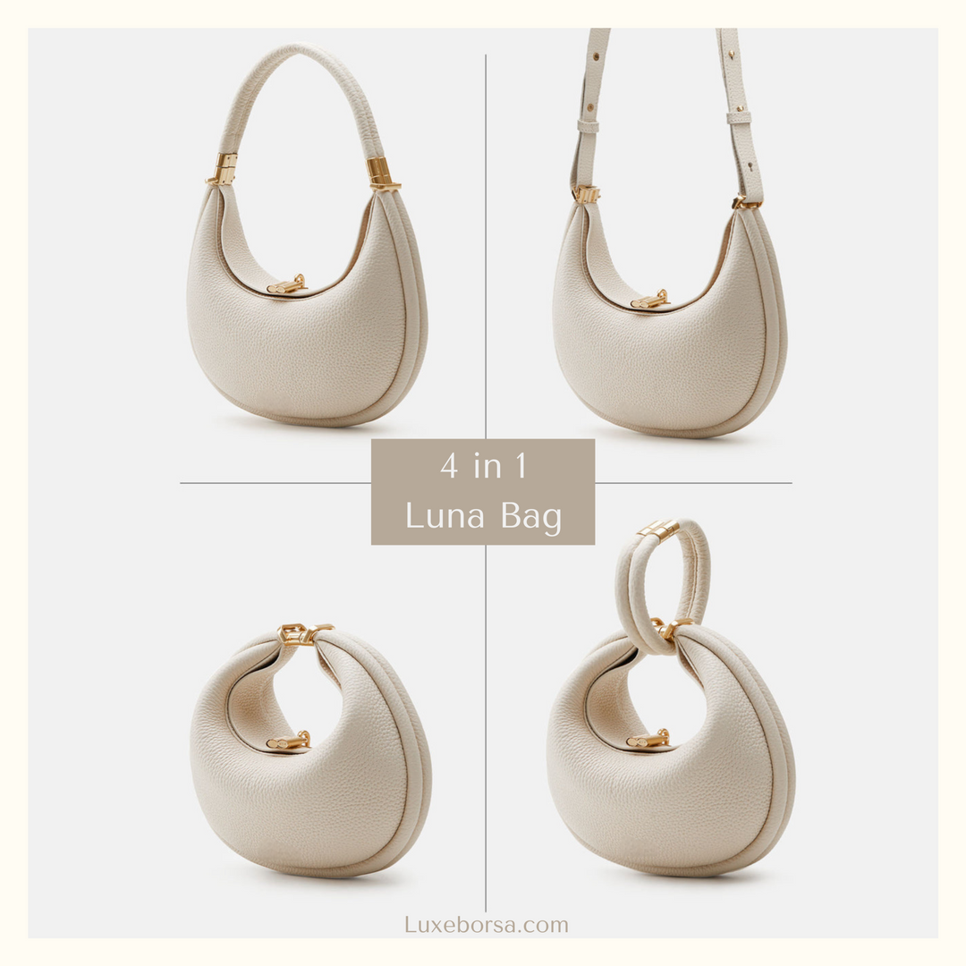 Roswell | Women's Faux Leather Crescent Shoulder Bag