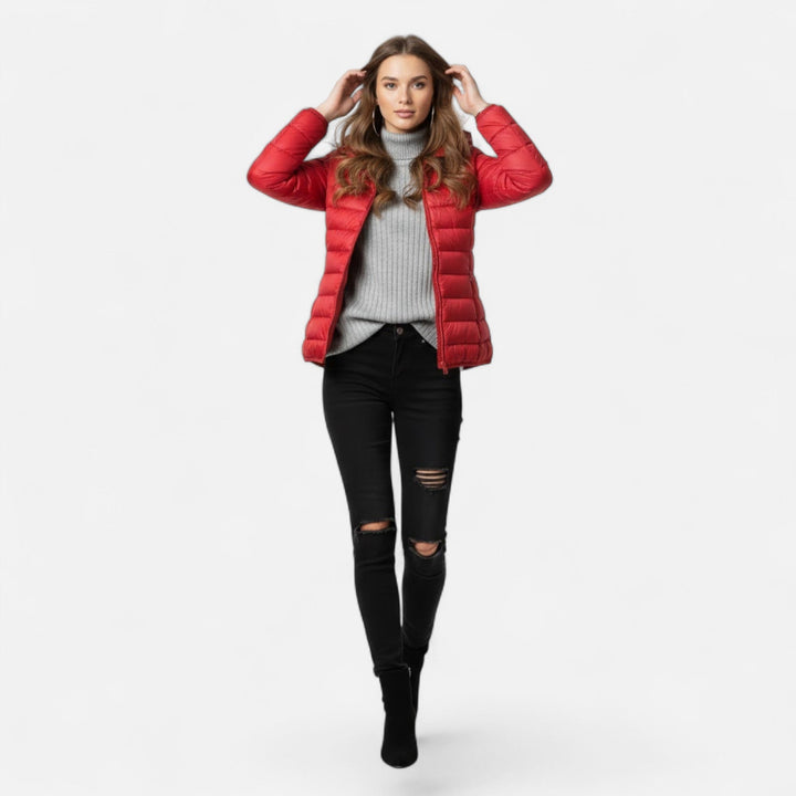 Thecla | Women's Lightweight Down-Filled Plus-Size Coat