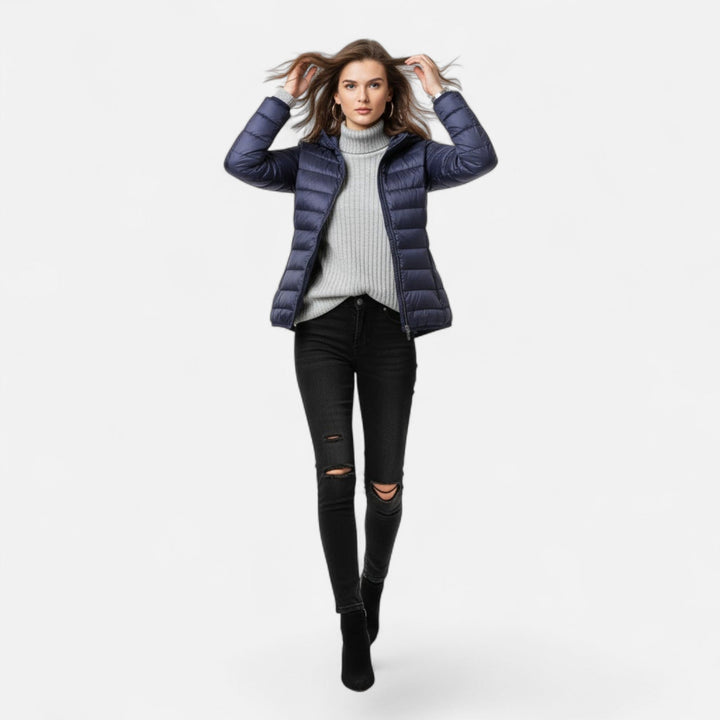 Thecla | Women's Lightweight Down-Filled Plus-Size Coat