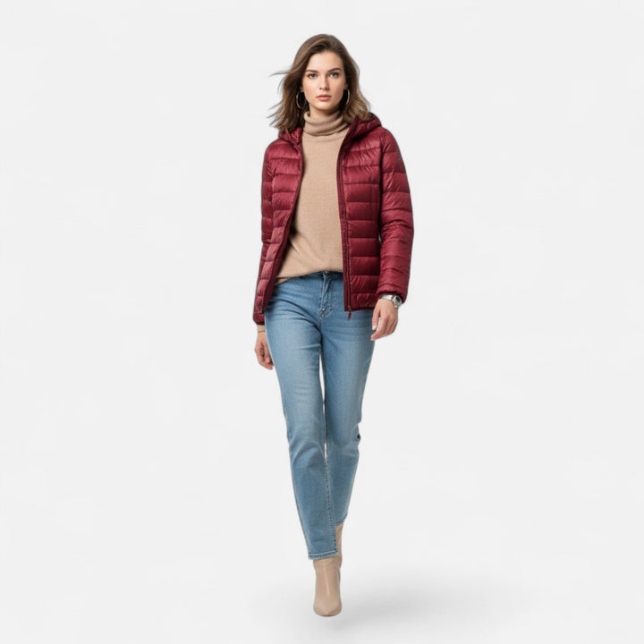Thecla | Women's Lightweight Down-Filled Plus-Size Coat