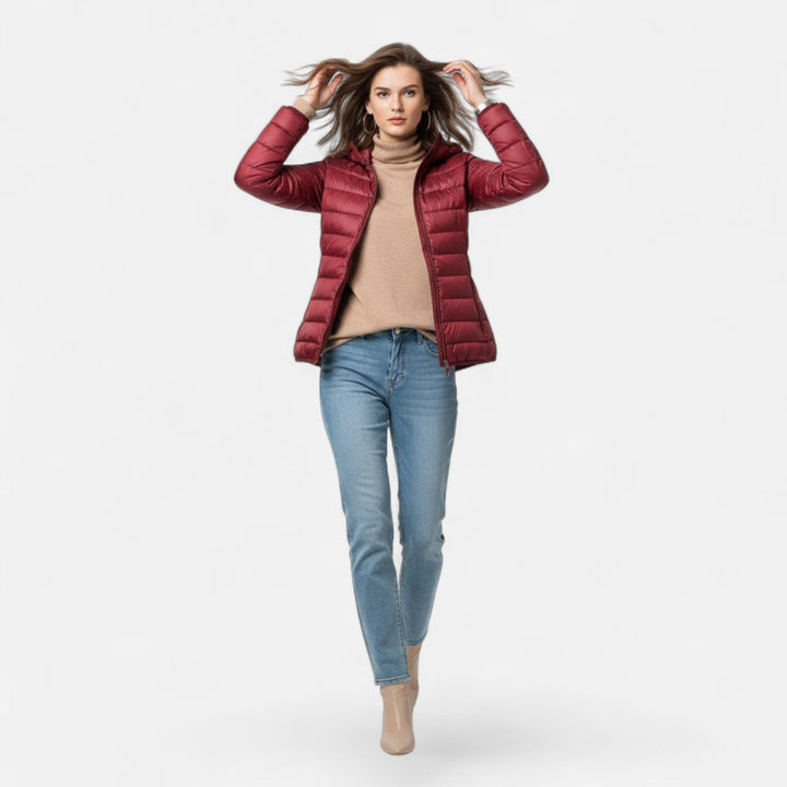 Thecla | Women's Lightweight Down-Filled Plus-Size Coat
