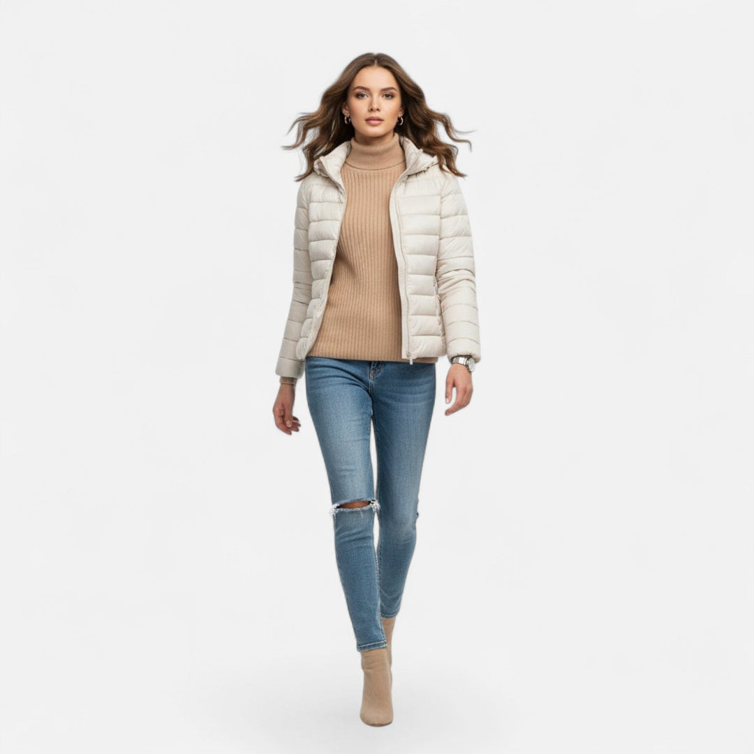 Thecla | Women's Lightweight Down-Filled Plus-Size Coat