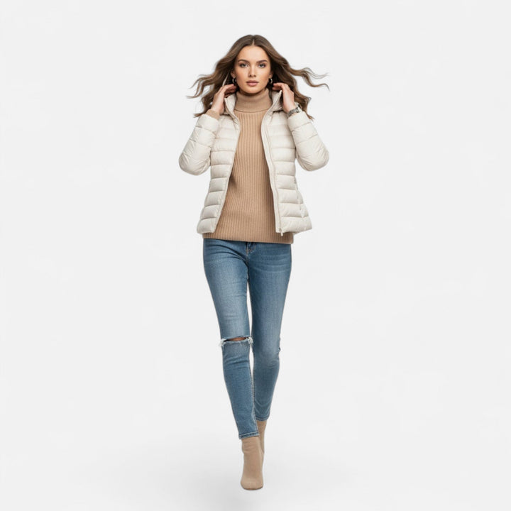 Thecla | Women's Lightweight Down-Filled Plus-Size Coat