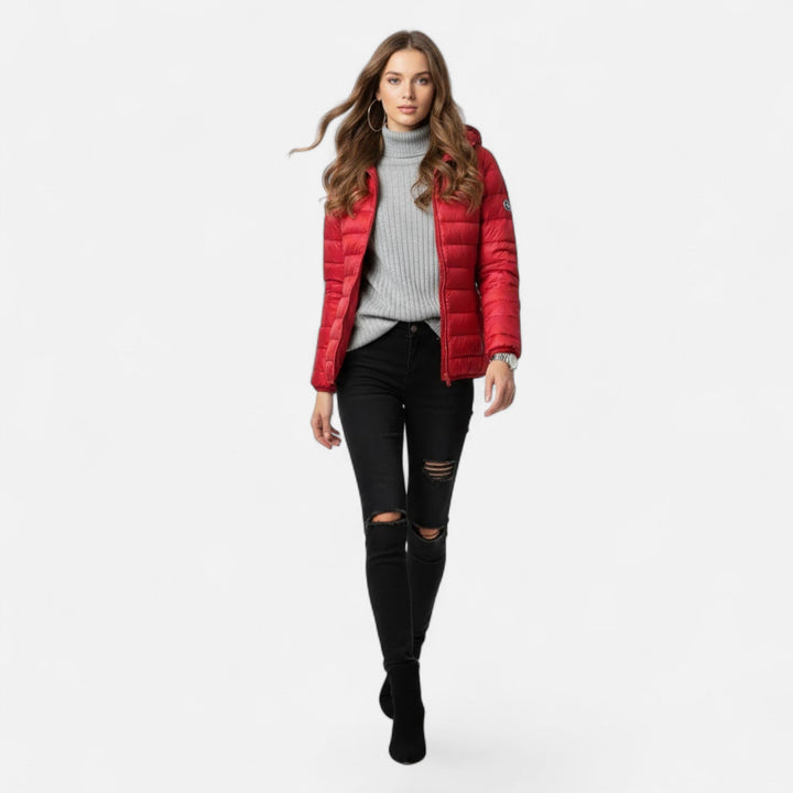 Thecla | Women's Lightweight Down-Filled Plus-Size Coat