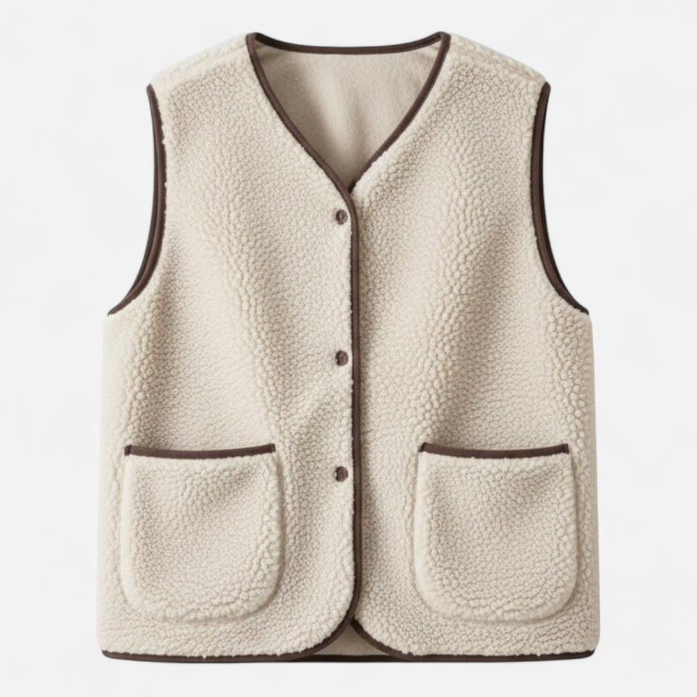 Fernande | Women's Plush Cashmere-Blend Vest