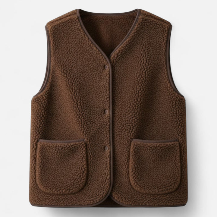 Fernande | Women's Plush Cashmere-Blend Vest