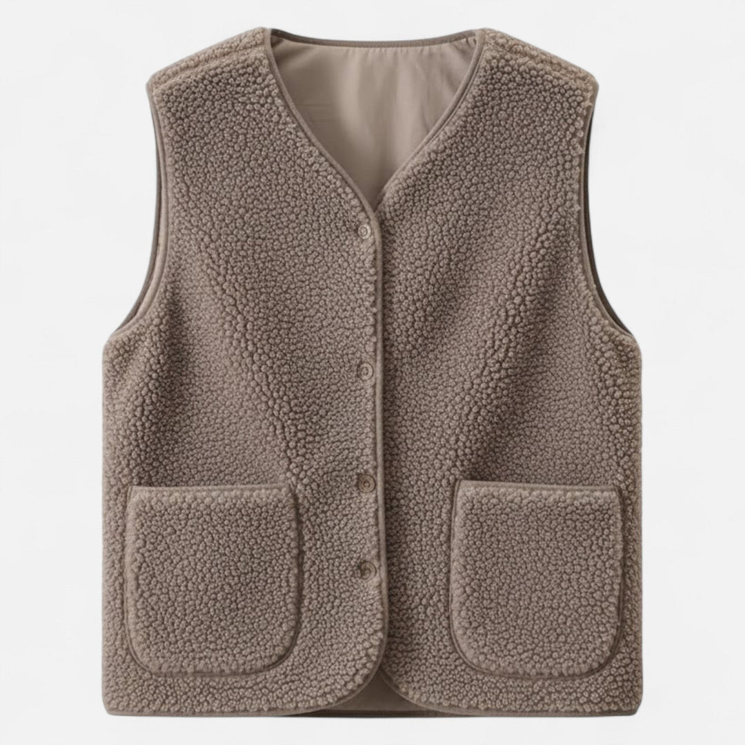 Fernande | Women's Plush Cashmere-Blend Vest