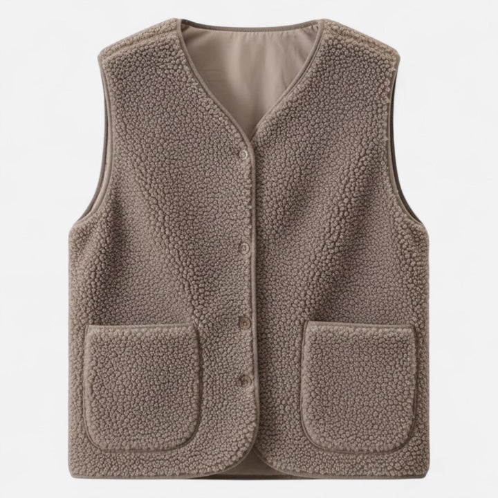 Fernande | Women's Plush Cashmere-Blend Vest