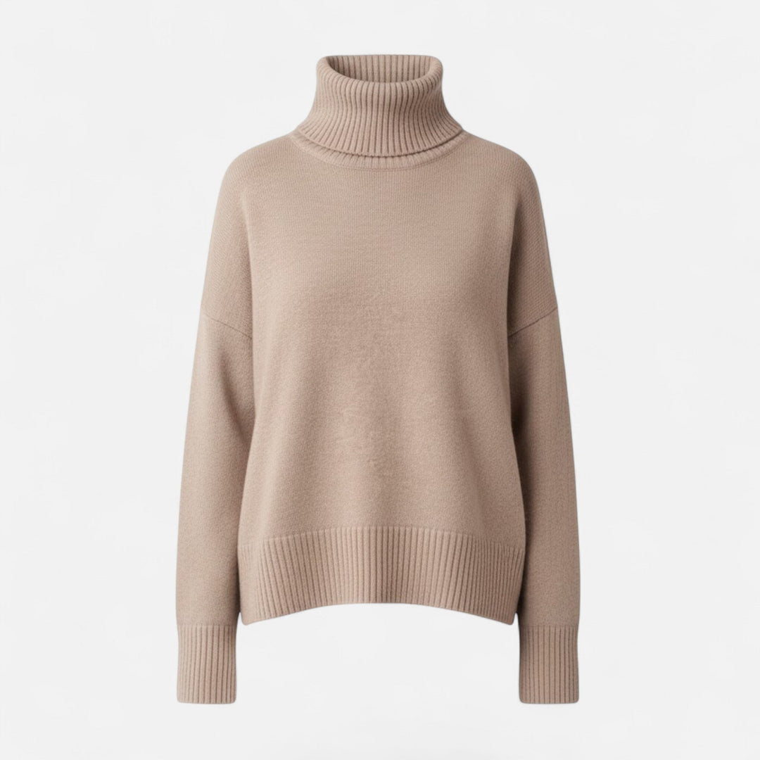Rosanne | Women's Wool-Blend Turtleneck Sweater