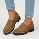 Ethelind | Women's Chunky Slip-On Penny Loafers