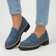 Ethelind | Women's Chunky Slip-On Penny Loafers