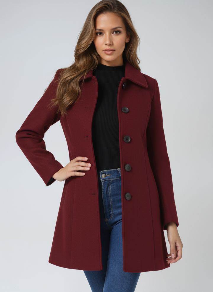 Margaux | Women's Single-Breasted Tailored Coat