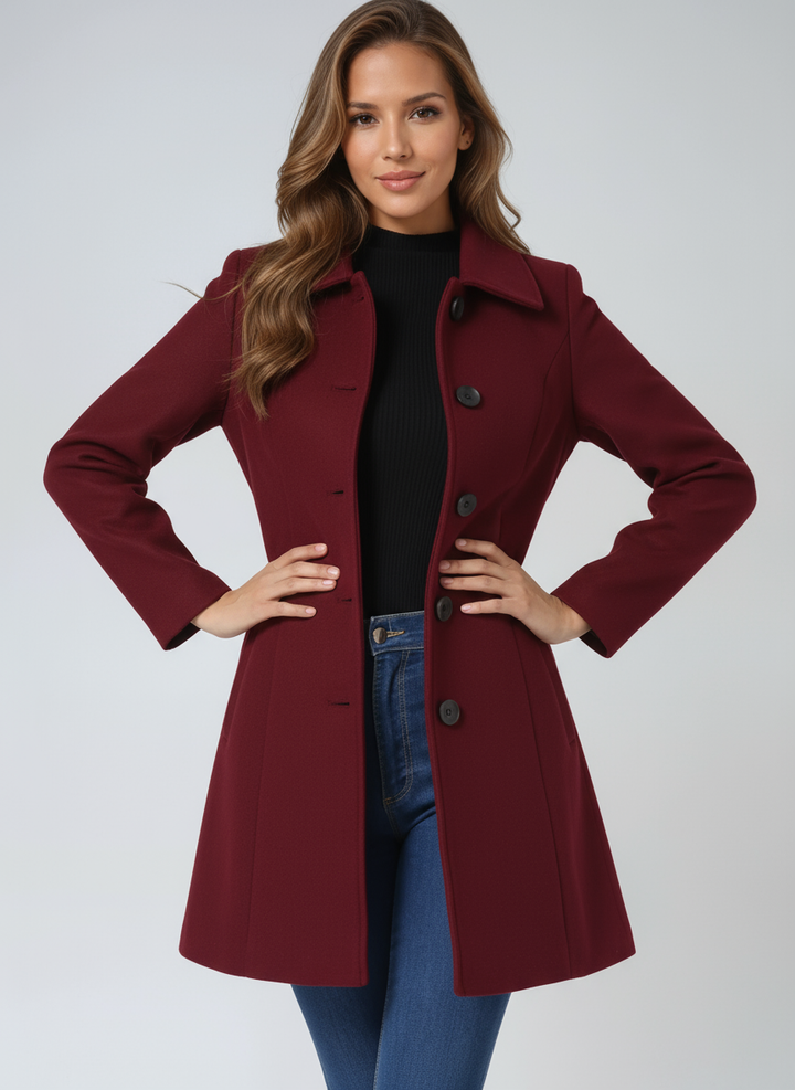 Margaux | Women's Single-Breasted Tailored Coat