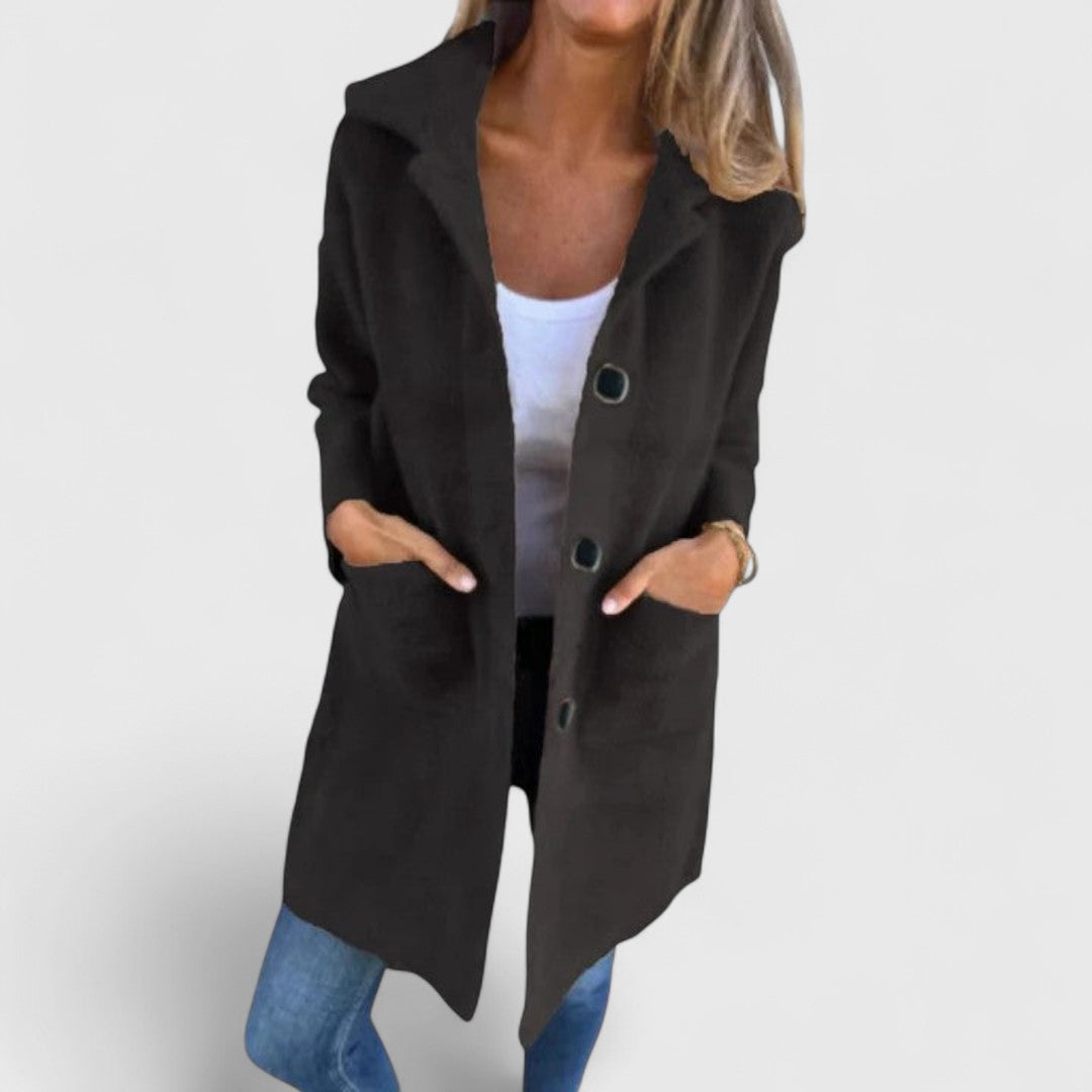 Emberlyn | Women's Coat for Fall and Winter in Black