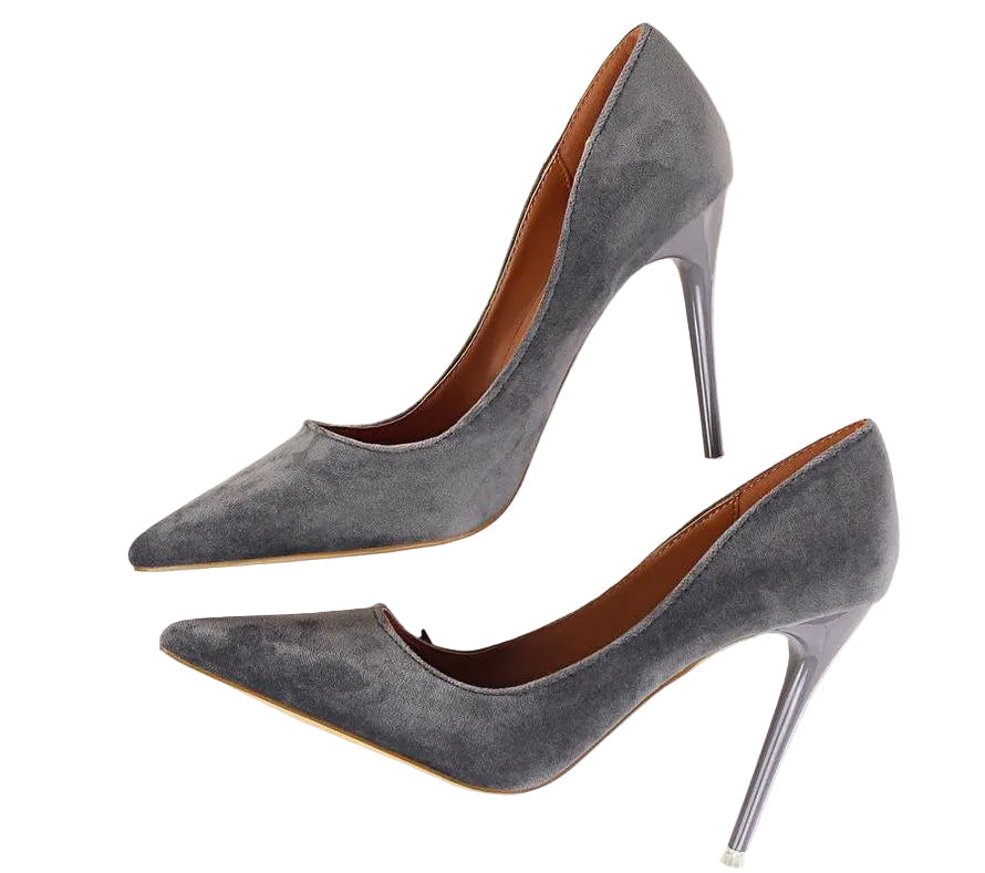 Josette | Women's Suede-Look Pointed-Toe Stiletto Pumps