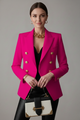 Rebecca | Double-Breasted Blazer with Gold-Tone Buttons for Women - Lavinem