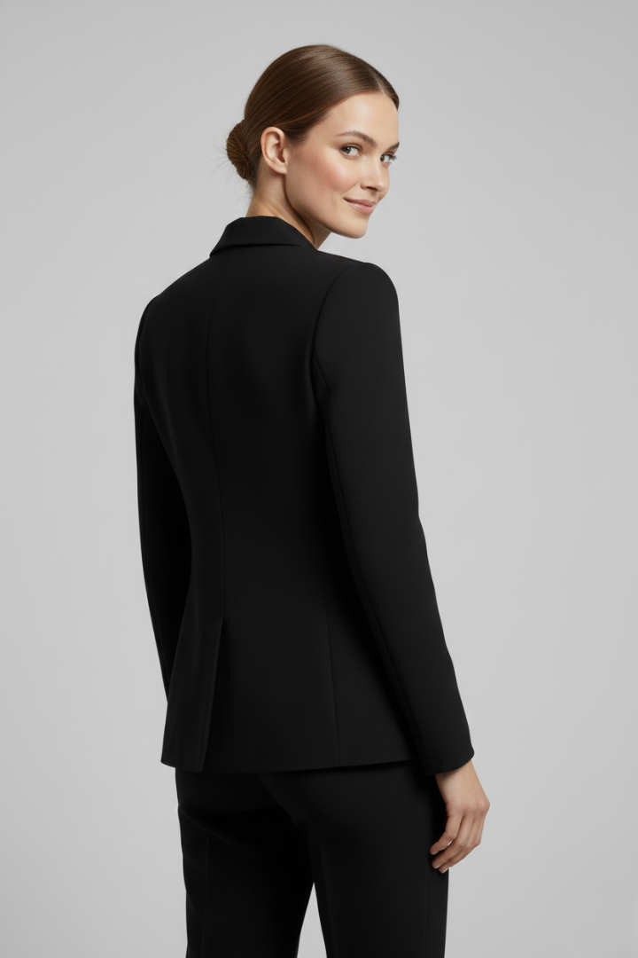 Rebecca | Double-Breasted Blazer with Gold-Tone Buttons for Women - Lavinem