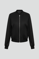 Diantha | Women’s Bomber Jacket with Zip Closure and Ribbed Edges