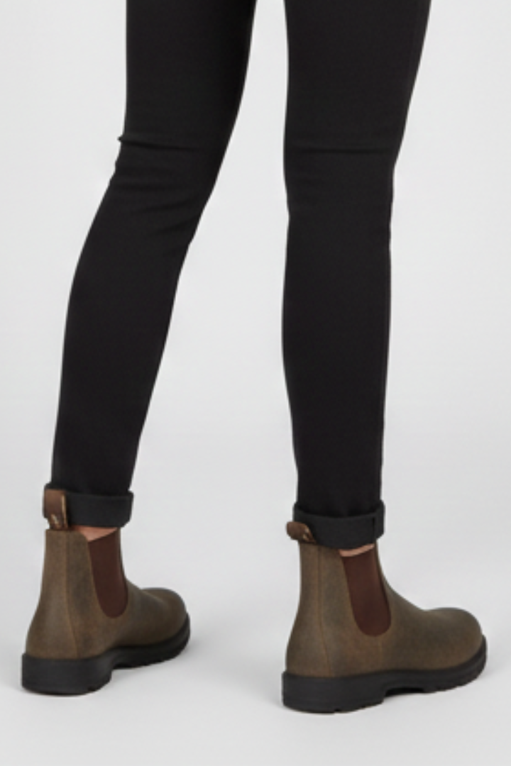 Sinead | Women's Chelsea Boots with Elastic Panels and Pull Tabs