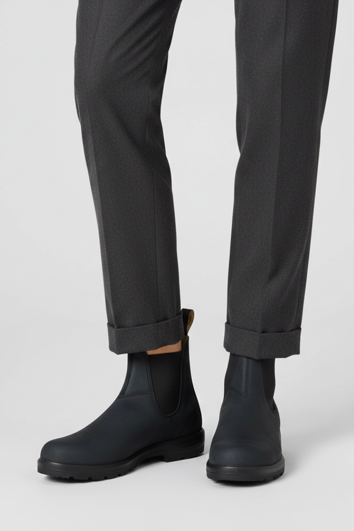 Sinead | Women's Chelsea Boots with Elastic Panels and Pull Tabs