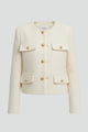 Esme | Women’s Cropped Jacket with Button Front
