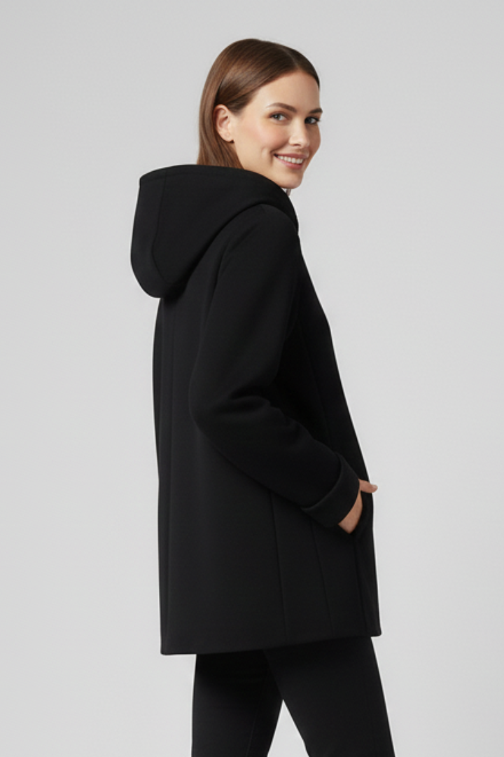 Elfrida | Women’s Hooded Jacket with Zip and Pockets