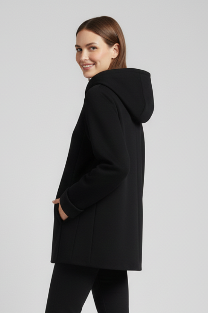 Elfrida | Women’s Hooded Jacket with Zip and Pockets